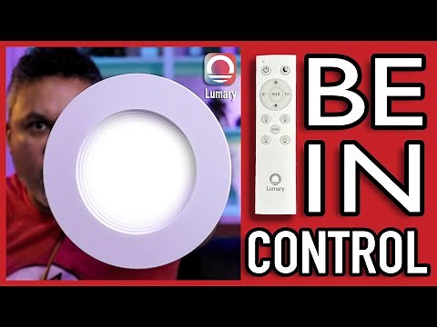 Best Remote Control Ceiling Light | Lumary Smart Recessed Lighting