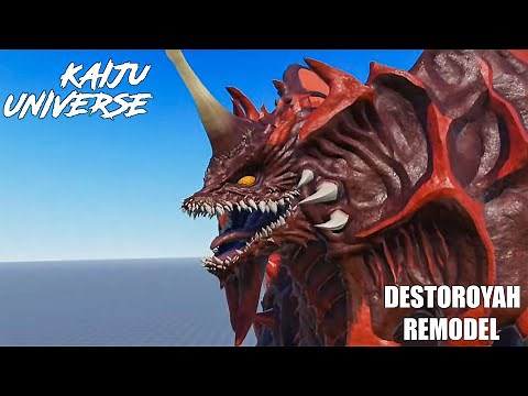 NEW DESTOROYAH REMODEL FIRST LOOK IN KAIJU UNIVERSE 🔥 Roblox