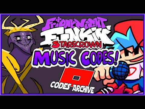 ALL Friday Night Funkin VS STARECROWN Music IDs/Codes for ROBLOX!