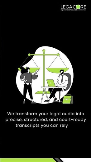 Legal Transcription Services By Legacore Solutions #legacoresolutions