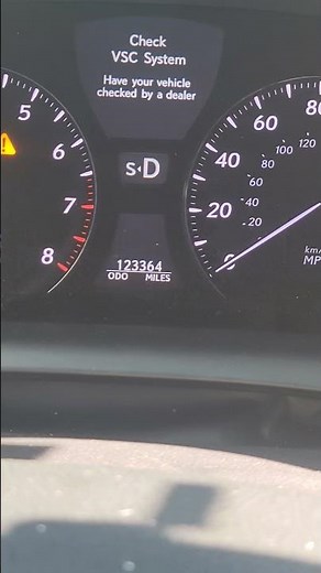Lexus LS460 Check Engine Problems VSC PCS Limp Mode OBD2 Code Reader P032D