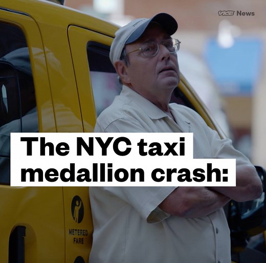 4.2M views · 551 shares | Taxi medallions used to be a path to financial security. When Uber and Lyft came along, things changed. | VICE Money | Facebook