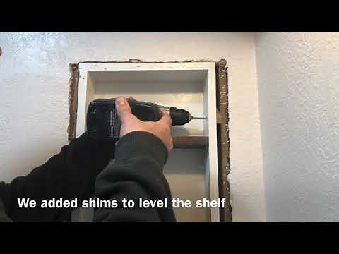 Creating Recessed Shelves | Bathroom Remodel | Fun with the Felker’s