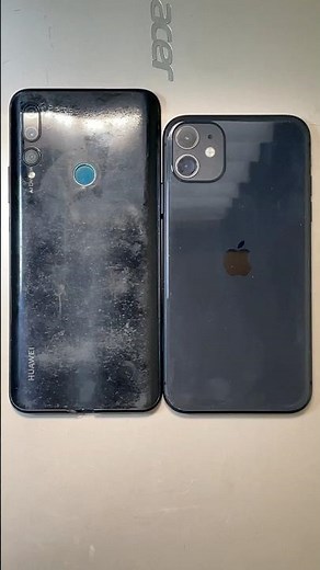 Compare Design📱Huawei Y9 Prime 2019 VS Apple Iphone 11