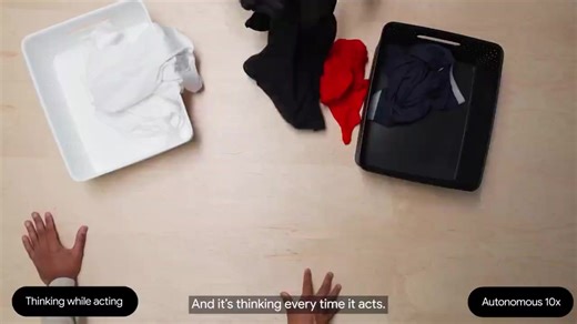 8.6K views · 82 reactions | GOOGLE ROBOTS CAN NOW THINK DeepMind’s Gemini 1.5 can now integrate vision, planning, and physical action - turning AI from pure language into real-world decision-making agents. If AI can see, plan & act in the physical world… how long before it’s trading #Bitcoin and chasing memecoins for you? 烙 | Cryptos R Us | Facebook