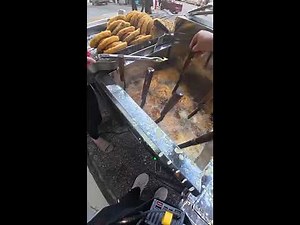 Chinese Street Food POV | Fried Meat Pancake Street Stall | Live