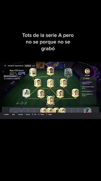 Jajajaj metí a cole #fyp #parati #viral #fifa22 #sbc #sobre #tots #seriea #pack #calidad #cuadrado #w #f #mejora