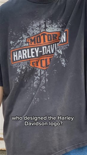 Fish Market Studio on Instagram: "Who designed the Harley Davidson Logo? And the meaning behind it. 🏍️ #HarleyDavidson #Logos #Harley"