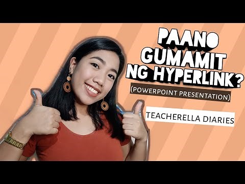 HOW TO USE HYPERLINK IN MAKING INTERACTIVE ACTIVITIES | POWERPOINT PRESENTATION