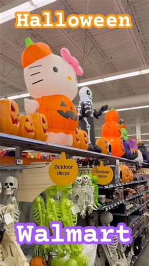 Halloween at Walmart part 2 Airblown Inflatables