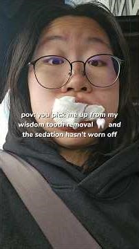 watch me get absolutely sloshed by this IV sedation #wisdomteethremoval #surgeryrecovery #anesthesia