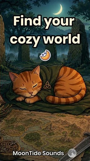 Druid's Grove Lofi 🍀 Cozy Celtic Night #shorts