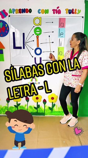 Canciones Educativas: Aprendiendo sílabas con la le li lo lu