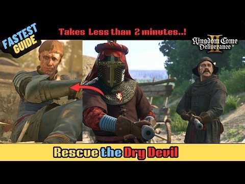 KCD2 Rescue the Dry Devil Guide (EASY Win Strategy) 🔥#kcd2 #gaming #kcdguide #kingdomcomedeliverance