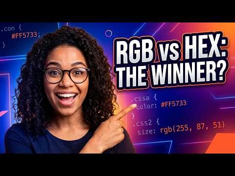 CSS Color Mastery RGB vs HEX – Quick Guide