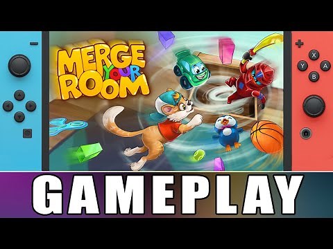 Merge Your Room - Nintendo Switch Gameplay