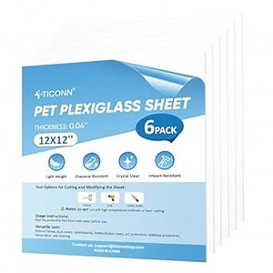 Premium 3/16 Clear Acrylic PlexiGlass Sheet Clear and Colors Avalible