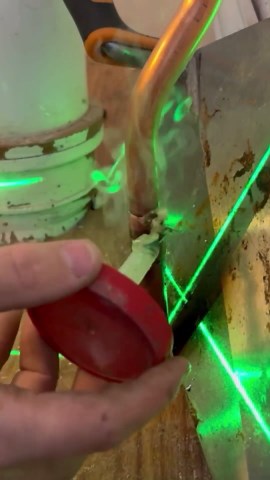 Matthew Marciniak on Instagram: "Replacing a fill valve and supply line in an old school style! @derblauecom buckets and funnels working great to catch the water👌#asmr #plumbing #toolbag #pipes #tools #cleancopper #plumbertools #pressfit #soldering #copper #handtools #work #diy #howto #plumber"