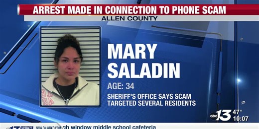 Woman arrested in connection to local phone scam