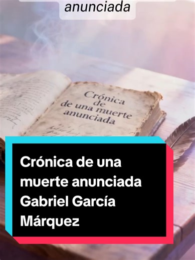 Análisis de 'Crónica de una muerte anunciada'