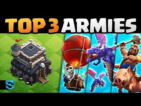 Top 3 BEST Armies For Townhall 9 in 2026