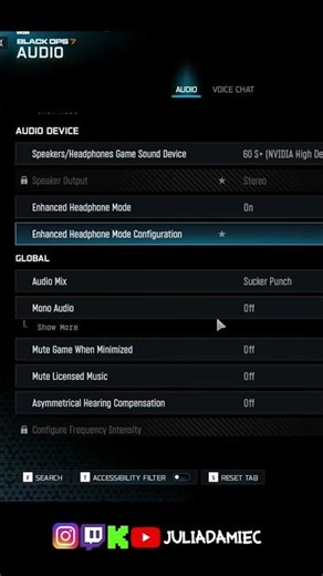 Best audio settings to hear footsteps #warzone #settings #audio #callofduty #gaming