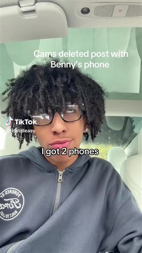 Cams deleted tik tok with Bennys phone #cam #benny #influencers #drama #skym #harperzilmer