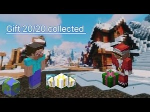 All 20 gifts locations in jerry's workshop in Fakepixel skyblock (Hypixel Skyblock)