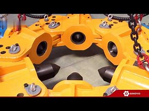 How does the pile cutter machine works?