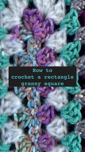 How to Crochet a Rectangle Granny Square: Step-by-Step Tutorial