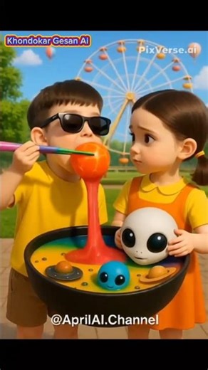 “Kids Eat Magic Candy 🍭➡️ Turn Into Aliens 👽 | Epic 4K Adventure”