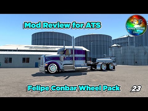 🚚 American Truck Simulator - Felipe Conbar Wheel Pack review 🚚