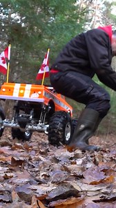 100 lb. RC truck makes a great seat on the trails 😁 #RC #offroad #monstertruck #builtnotbought | RCSparks Studio