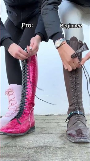 The Best Boot Tying Technique