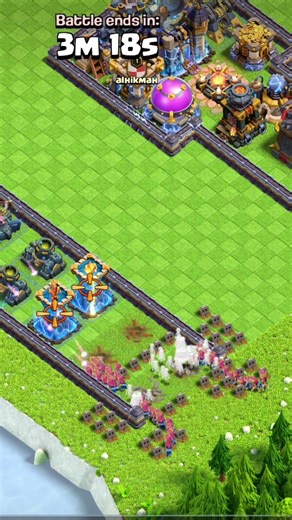 200 Archer towers vs defence base #clashofclans #gamingchannel #coc ‪@Inferno_coc‬