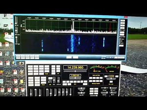 Win4icom suite with RSP1A spectrum scope for IC-7600
