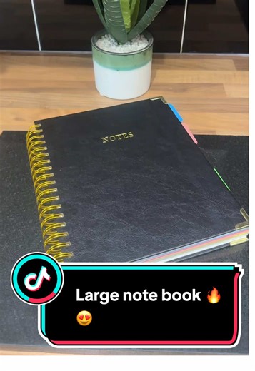 Ideas, plans, and notes—all in one place 📓 This 1PC Hardcover Spiral Notebook is perfect for work, study, or creative moments, with a sturdy cover and easy-flip pages designed for everyday use. #dealdrops #tiktokmademebuyit #StationeryLove #NoteTaking #EverydayEssentials