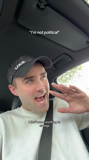 it’s just an excuse to not be engaged in current world events and their effects on people who aren’t you. SORRY rant over #politics #rant