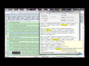 Using E-Sword For WordStudy