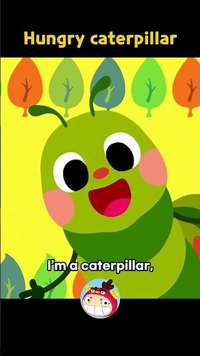 Hungry caterpillar song 1 #NurseryRhymes #REDMON