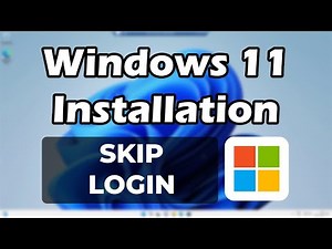 Windows 11 Installation : No Login Required! - #1