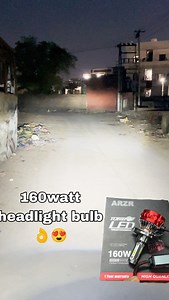 ARZR 160watt led headlight Product link - https://shekhawatmodifiers.shop/search?q=arzr 160w All product available on www.shekhawatmodifiers.shop | Shekhawat Modifiers Official