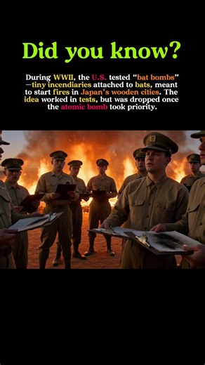 The WWII “Bat Bomb” Project That Almost Burned Cities