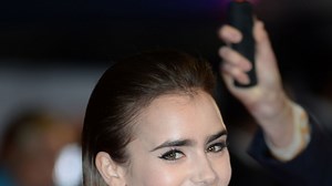 Find Out What's Making Lily Collins Glow Here (and All the Details on the Rest of Her Makeup Too)