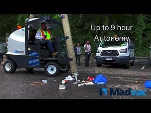 Madvac LR50 ELECTRIC city litter vacuum