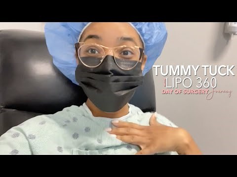 Lipo 360 with Tummy Tuck Pt 2 | Day of Surgery