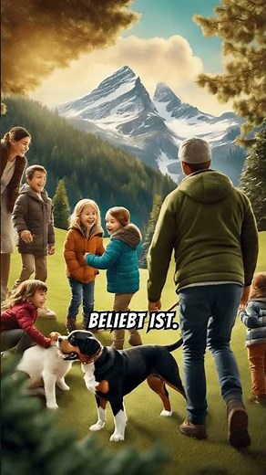 "Entdecke den Großen Schweizer Sennenhund: Der perfekte Familien- und Arbeitshund!"