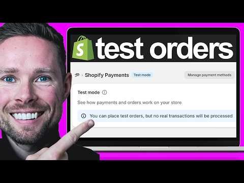 How To Do a Test Order on Shopify (Test Payments Mode)