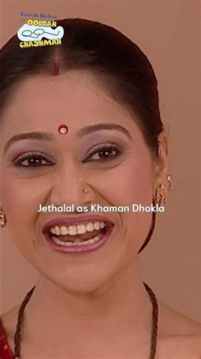 Jethalal as khaman dhokla!#relatable #trending #shorts #christmas #friends #comedy