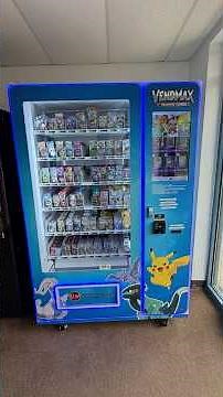 Restocking my Pokémon vending machine at diamond nation in Flemington, NJ #pokemonrestock